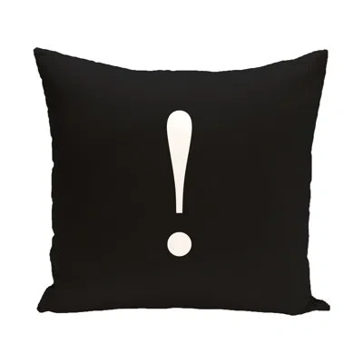 E By Design Exclaim Square Pillow Cover & Insert