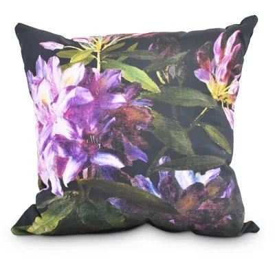 E By Design Fickle Florals Dream Throw Pillow In Green