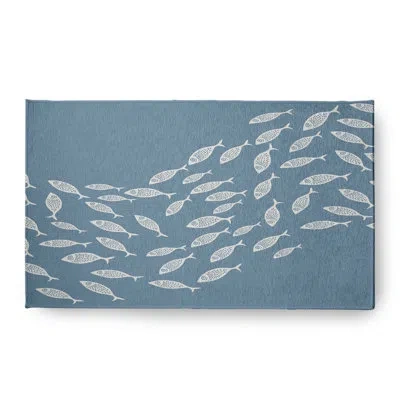 E By Design Flatweave Dusty Smoke Area Rug