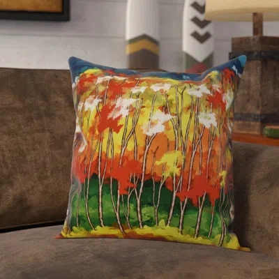 E By Design Flipping For Fall Square Pillow Cover & Insert