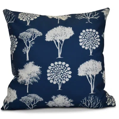 E By Design Flipping For Fall Square Pillow Cover & Insert In Blue