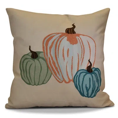 E By Design Flipping For Fall Square Pillow Cover & Insert In Cream