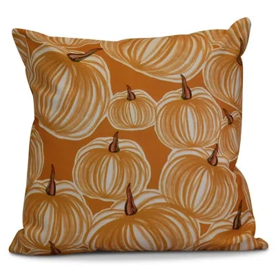 E By Design Flipping For Fall Square Pillow Cover & Insert In Gold