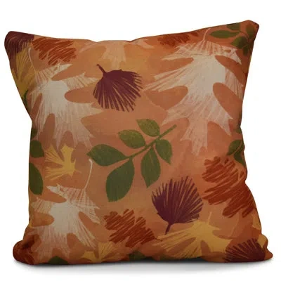 E By Design Flipping For Fall Square Pillow Cover & Insert In Rust