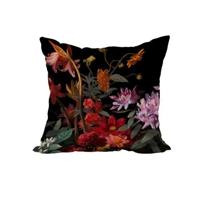 E By Design Floral Craze Print Square Pillow Cover And Insert