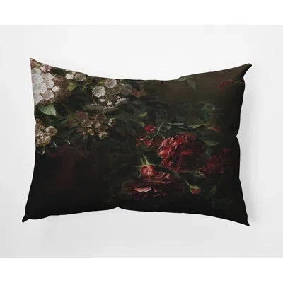 E By Design Floral Floral Fancy Lumbar Pillow