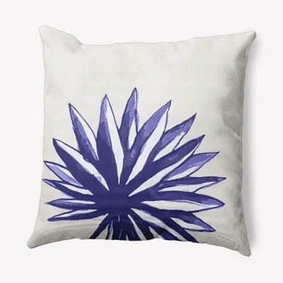 E By Design Flower Decorative Throw Pillow