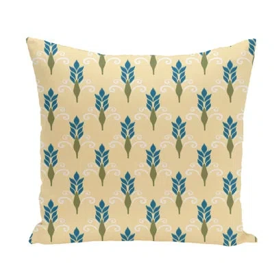 E By Design Friendship Square Pillow Cover & Insert In Paisley