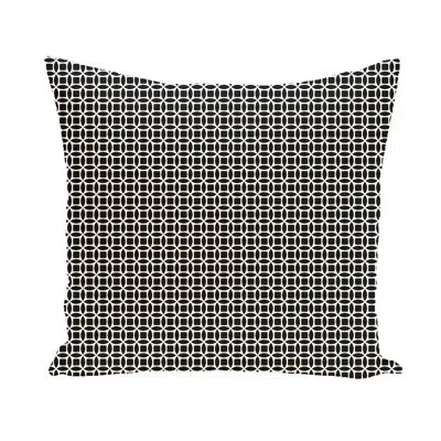 E By Design Geometric Square Pillow Cover & Insert