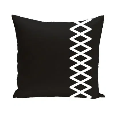 E By Design Geometric Square Pillow Cover & Insert
