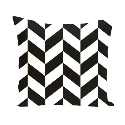 E By Design Geometric Square Pillow Cover & Insert
