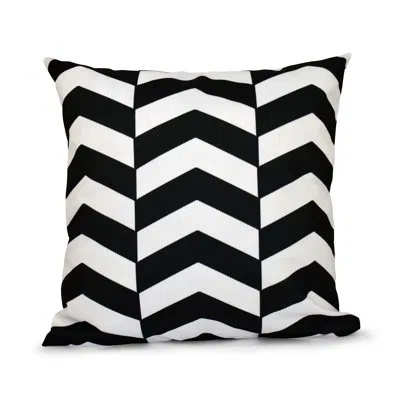 E By Design Geometric Square Pillow Cover & Insert