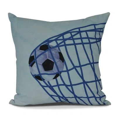 E By Design Goals, Gourds, And Gatherings Goal Square Pillow Cover & Insert