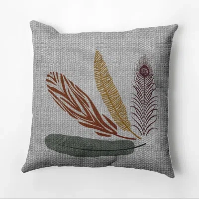 E By Design Goals, Gourds, And Gatherings Square Pillow Cover & Insert