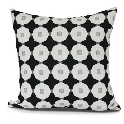 E By Design Goals, Gourds, And Gatherings Square Pillow Cover & Insert In Black