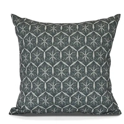 E By Design Goals, Gourds, And Gatherings Square Pillow Cover & Insert In Green,down Alternative