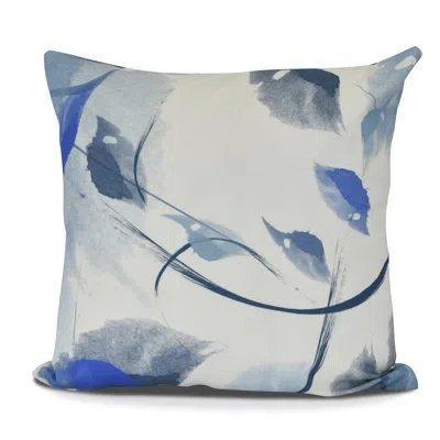 E By Design Goals, Gourds, And Gatherings Square Pillow Cover & Insert In Navy Blue