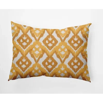 E By Design Happy Hippy Polyester Lumbar Rectangular Indoor/outdoor Pillow Cover & Insert