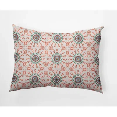E By Design Hh Revival Polyester Lumbar Rectangular Indoor/outdoor Pillow Cover & Insert