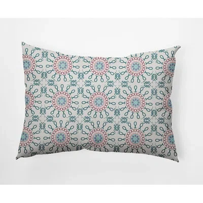 E By Design Hh Revival Polyester Lumbar Rectangular Indoor/outdoor Pillow Cover & Insert