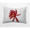 E By Design Hojaver Rectangular Throw Pillow In Red