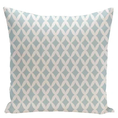 E By Design Holiday Brights Square Pillow Cover & Insert In Mistletoe,white