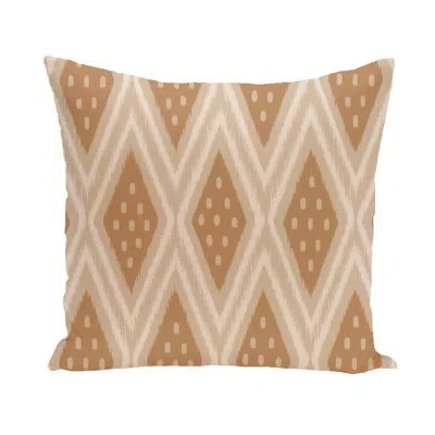 E By Design I-kat U-dog Square Pillow And Insert In Gray