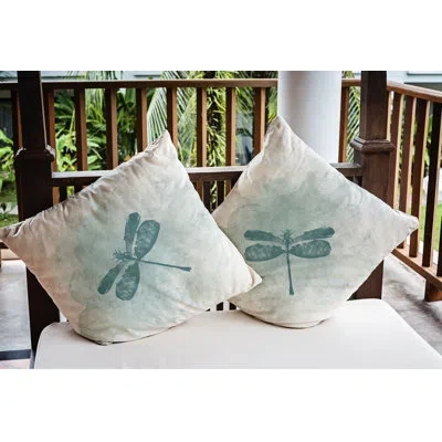 E By Design Intercoastal Waterway Square Pillow Cover & Insert