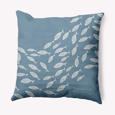 E By Design Jemima  Pillow Cover & Insert Pan423 In Dusty Smoke