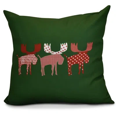 E By Design Jump For Joy Outdoor Square Pillow Cover & Insert