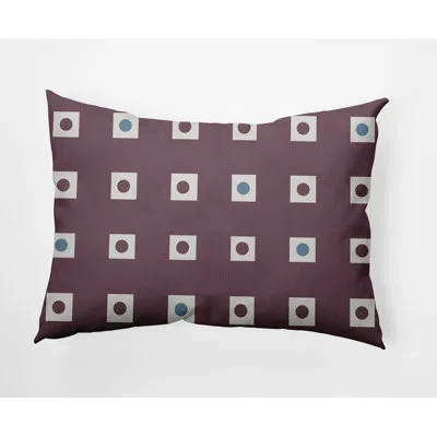 E By Design Layton Pillow Cover & Insert In Dusty Smoke