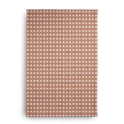 E By Design Machine Woven Chenille Area Rug In Orange