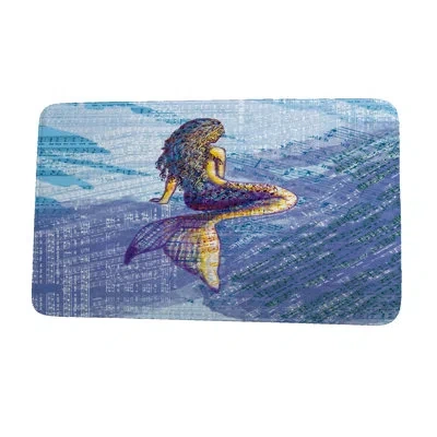 E By Design Mermaid Bath Mat