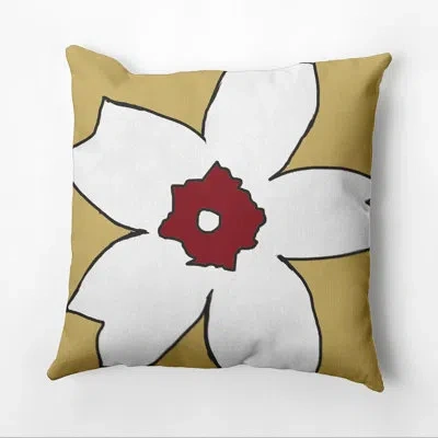 E By Design Outdoor Pillow Cover & Insert In Emperor,buddha