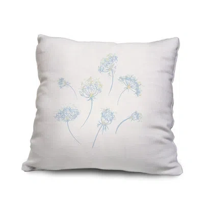 E By Design Outdoor Rectangular Pillow Cover & Insert In Blue
