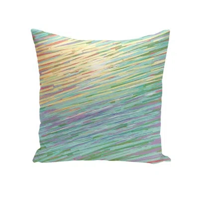 E By Design Outdoor Rectangular Pillow Cover & Insert In Cool