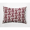 E By Design Outdoor Rectangular Pillow Cover & Insert In Maroon