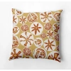 E By Design Outdoor Rectangular Pillow Cover & Insert In Yellow