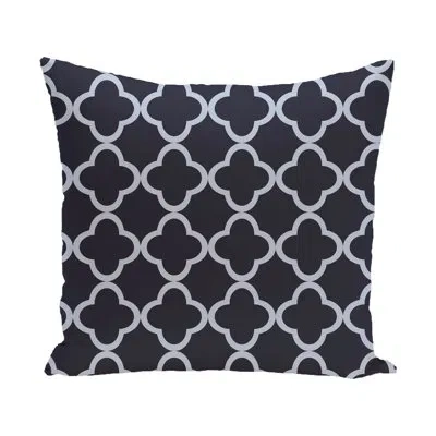 E By Design Outdoor Square Pillow Cover & Insert In Bewitching