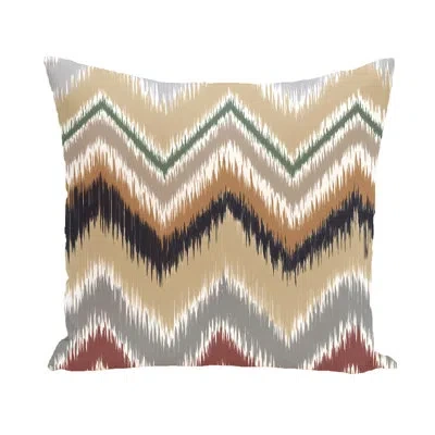 E By Design Outdoor Square/rectangular Pillow Cover & Insert In Khaki