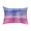 E By Design Painted Sunset Outdoor Rectangular Pillow Cover & Insert In Pink