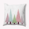E By Design Patchwork Polyester Throw Pillow In Green;green