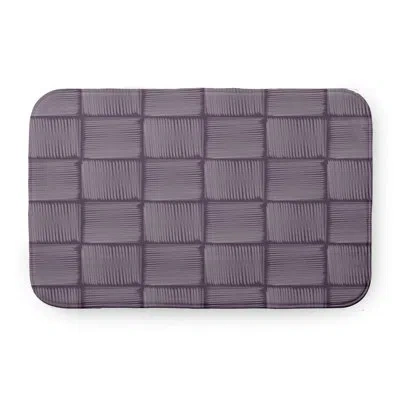 E By Design Pet Feeding Mat Placemat In Purple