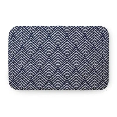 E By Design Pet Feeding Placemat In Blue