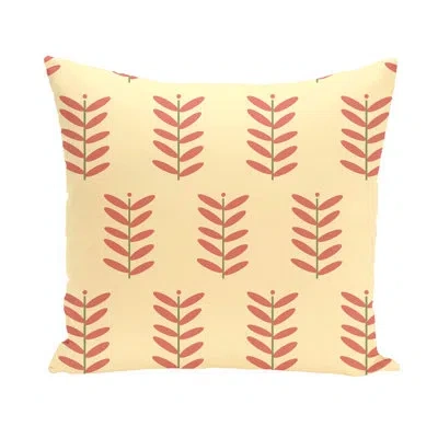 E By Design Petal Pusher Outdoor Pillow Cover & Insert In Seed