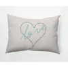 E By Design Polyester Lumbar Rectangular Indoor/outdoor Pillow Cover & Insert