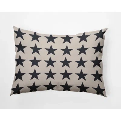 E By Design Polyester Lumbar Rectangular Indoor/outdoor Pillow Cover & Insert