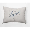 E By Design Polyester Lumbar Rectangular Indoor/outdoor Pillow Cover & Insert