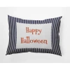 E By Design Polyester Lumbar Rectangular Indoor/outdoor Pillow Cover & Insert By  In Navy