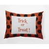 E By Design Polyester Lumbar Rectangular Pillow Cover & Insert By  In Harvest Orange